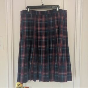 Vintage Plaid/Tartan Skirt